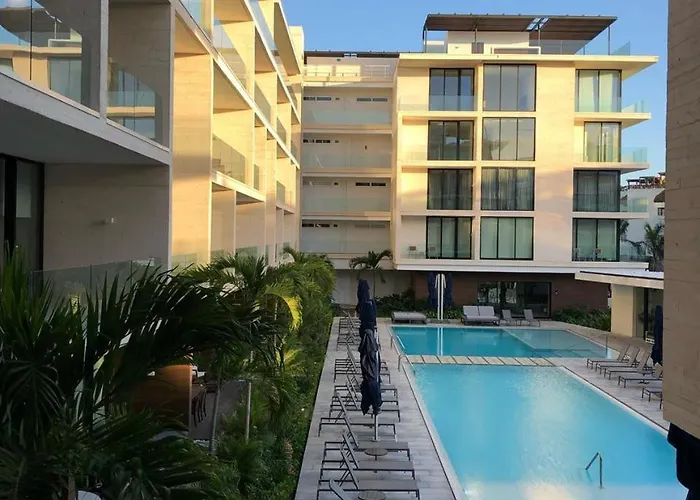 Departamento De Lujo En Oceana Residences Appartement